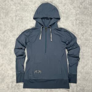 Kuiu Performance Tech Hoodie lightweight stretch 1/4 zip training womens Small